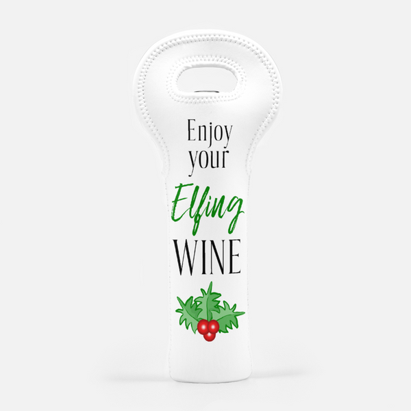 Enjoy Your Elfing Wine Tote