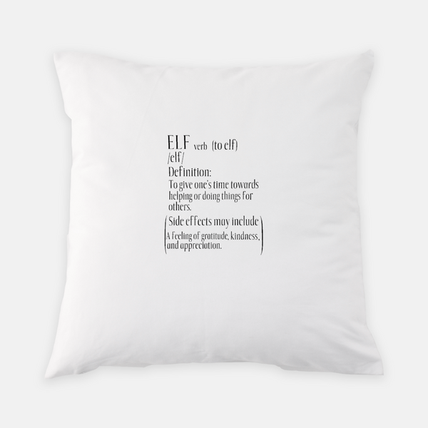Elf Definition Accent Pillow