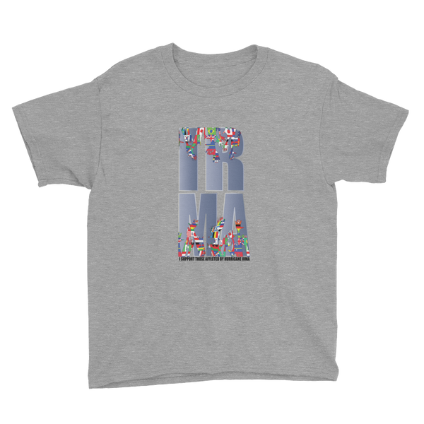 Boy's "I SUPPORT THOSE AFFECTED...IRMA" T-Shirt