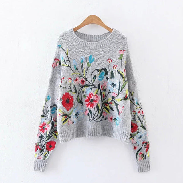 トップス licht bestreben FLOWER EMBROIDERY SWEAT Licht Bestreben Official Page | Online Store | リヒトべ